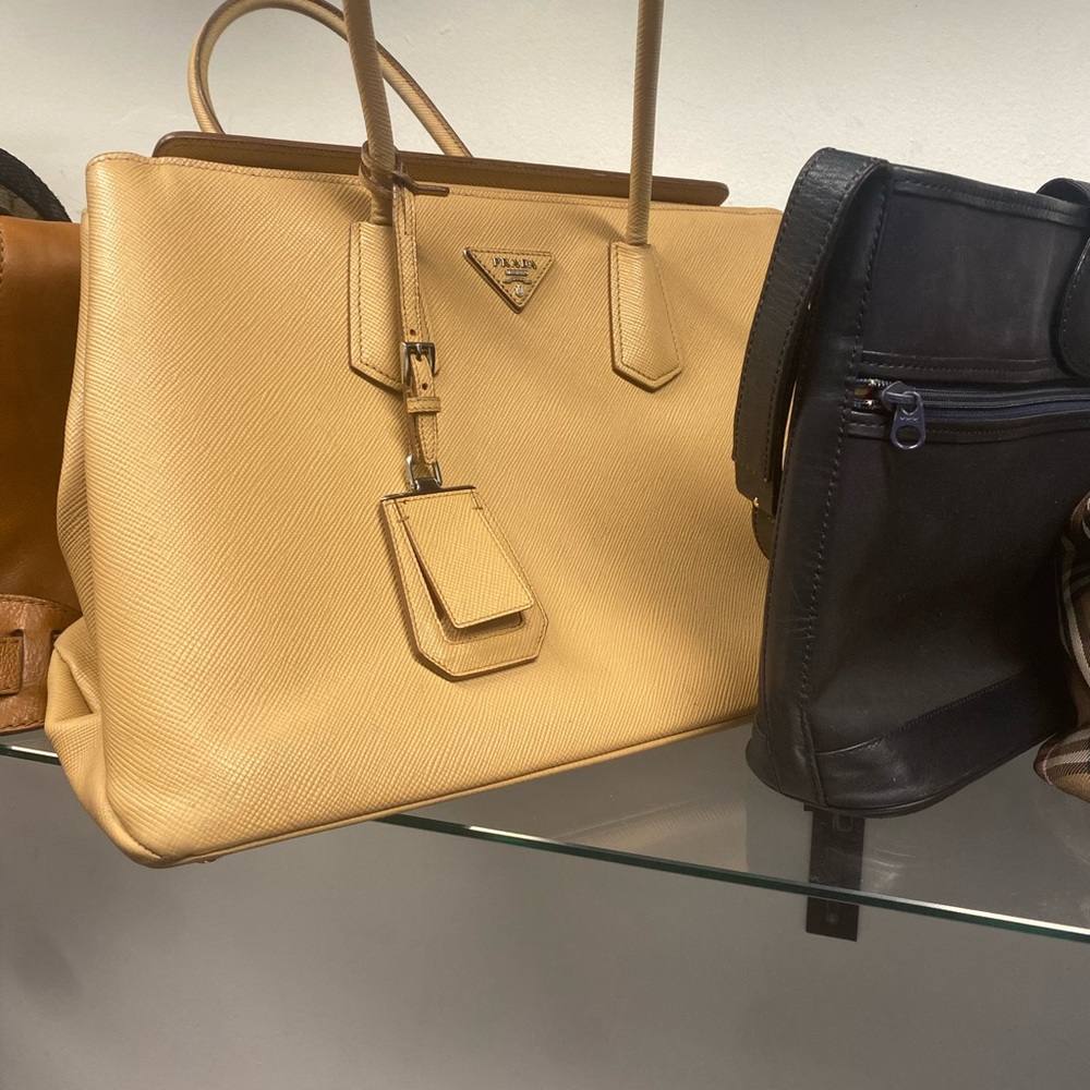 Now cleaned and re-dyed - AUTHENTIC Prada Saffiano Leath…